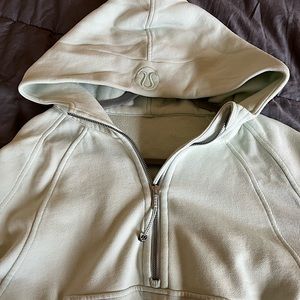 Lululemon scuba zip up hoodie wild mint xl/xxl